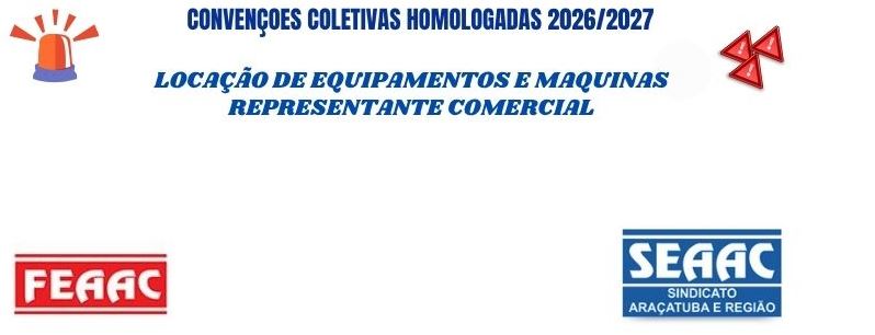 Convenções Coletivas Assinadas 2026/2027